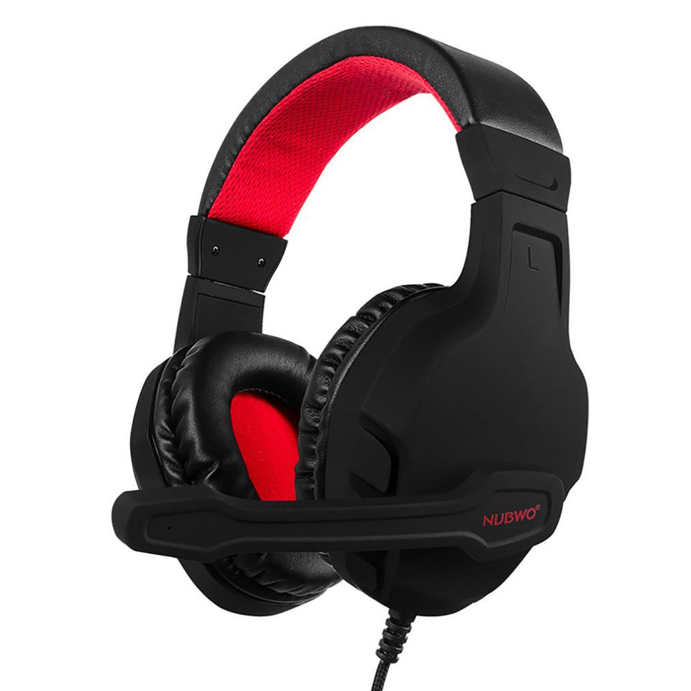 GiftSO Tech Pro Gaming Headset for PS4 & PC – 50mm Driver Stereo Bass Headphones with 165° Noise-Cancelling Cardioid Mic