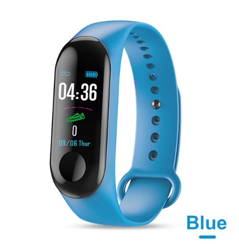 Blue smart watch 