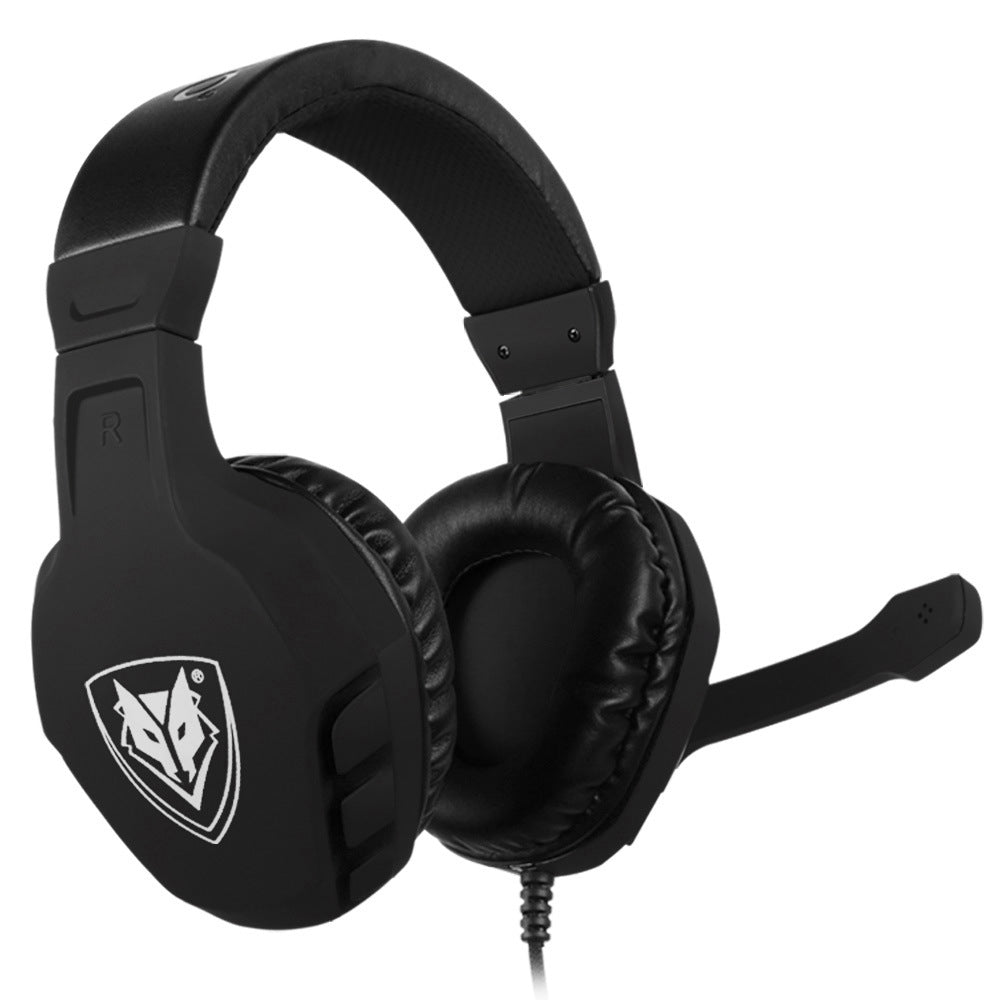 GiftSO Tech Pro Gaming Headset for PS4 & PC – 50mm Driver Stereo Bass Headphones with 165° Noise-Cancelling Cardioid Mic