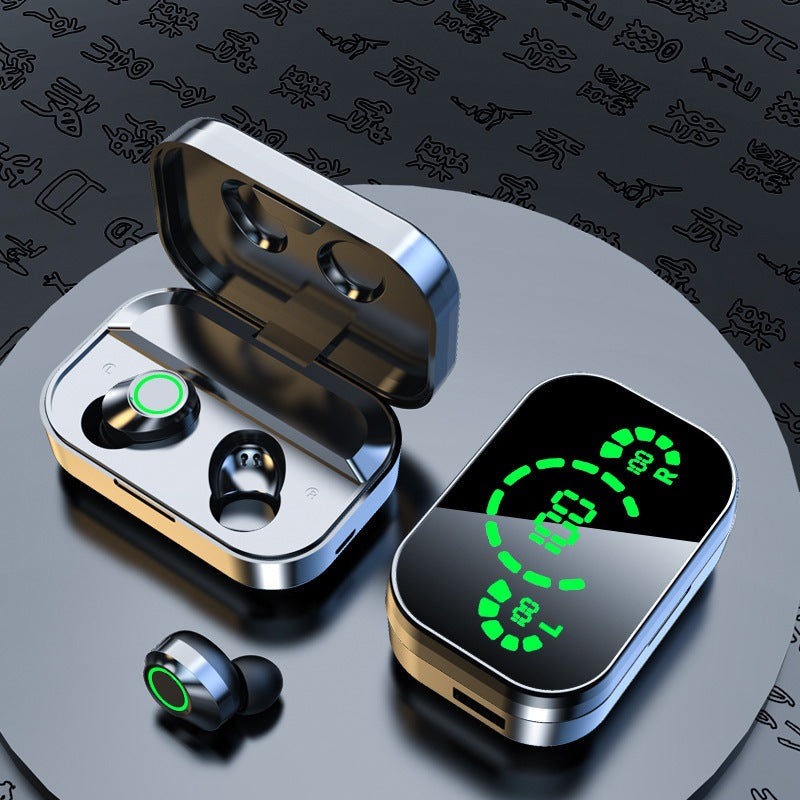 GiftSO Tech Yd03 Wireless Earbuds – Bluetooth 5.3 Headphones with LED Power Display & Noise-Cancelling Mic