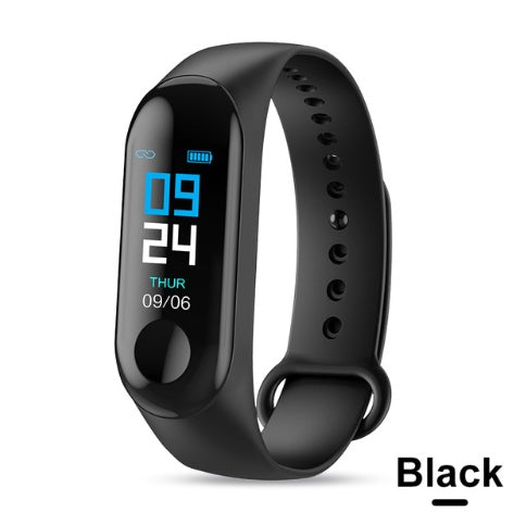Black smart watch 