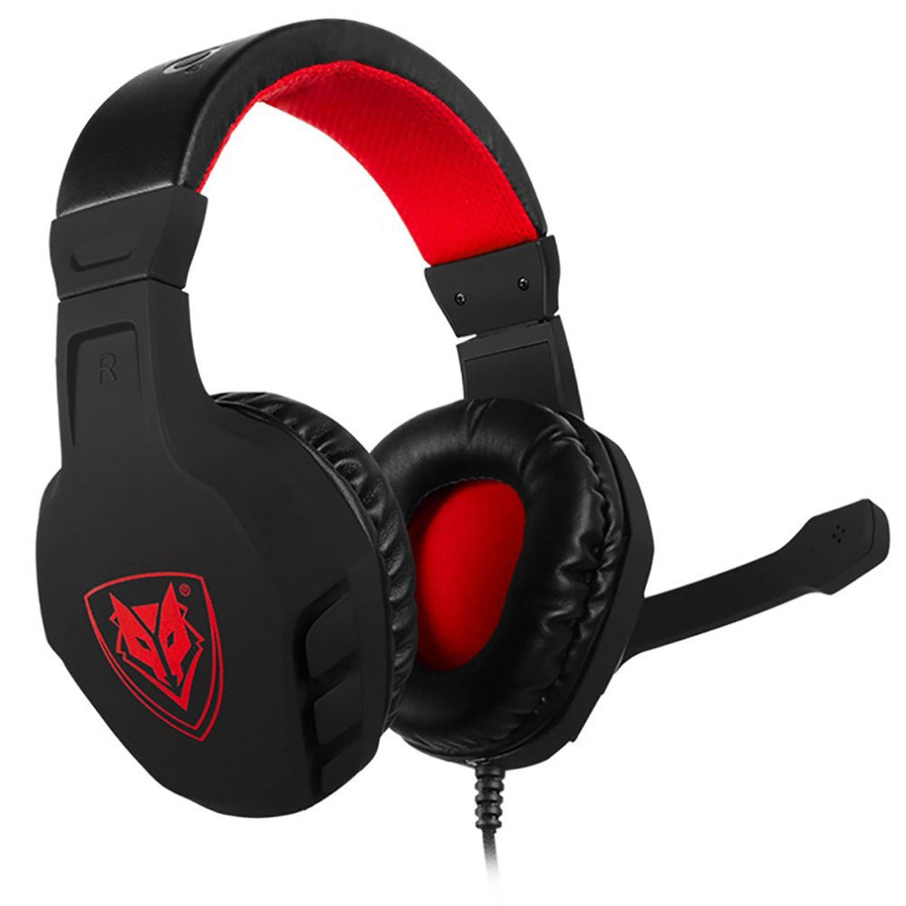 GiftSO Tech Pro Gaming Headset for PS4 & PC – 50mm Driver Stereo Bass Headphones with 165° Noise-Cancelling Cardioid Mic